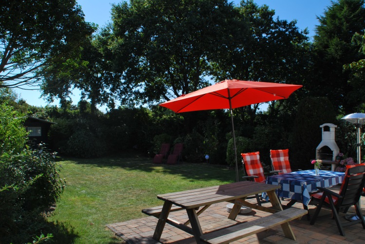 Garten am Nachmittag